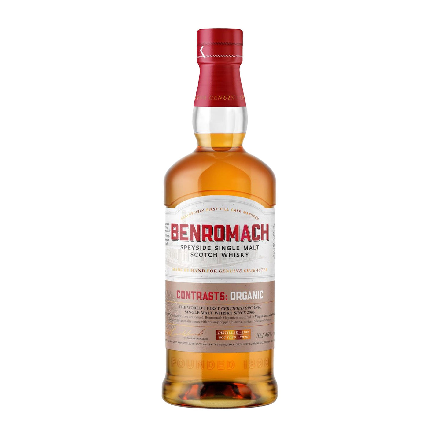 Benromach Contrasts Organic Whisky