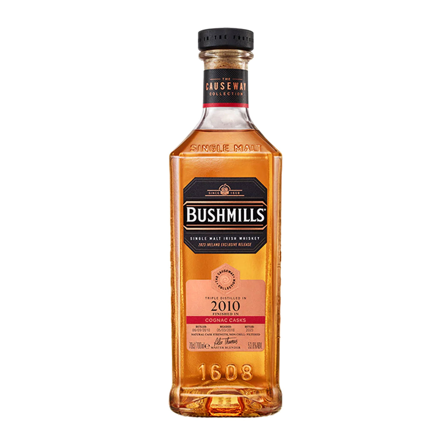 Bushmills Causeway Collection Cognac Cask 2010 Whiskey