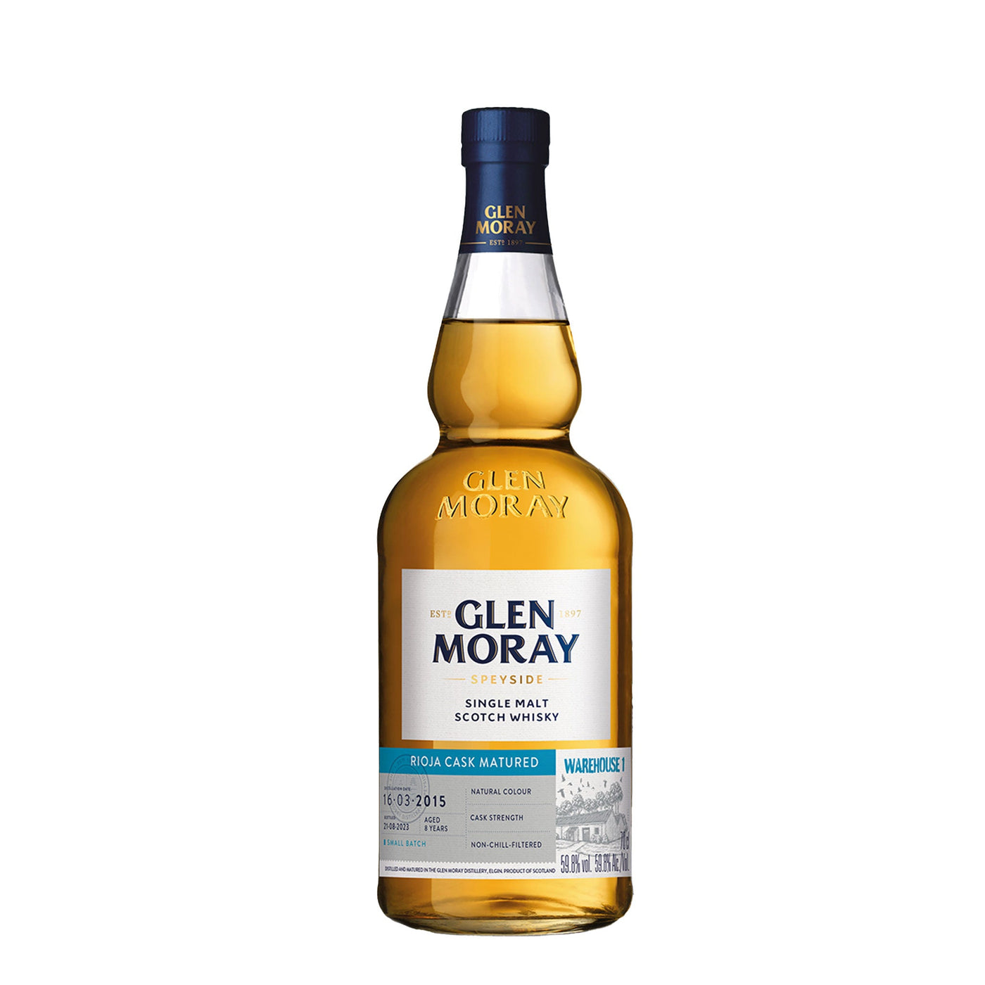 Glen Moray 2015 8 Years Rioja Matured Whisky