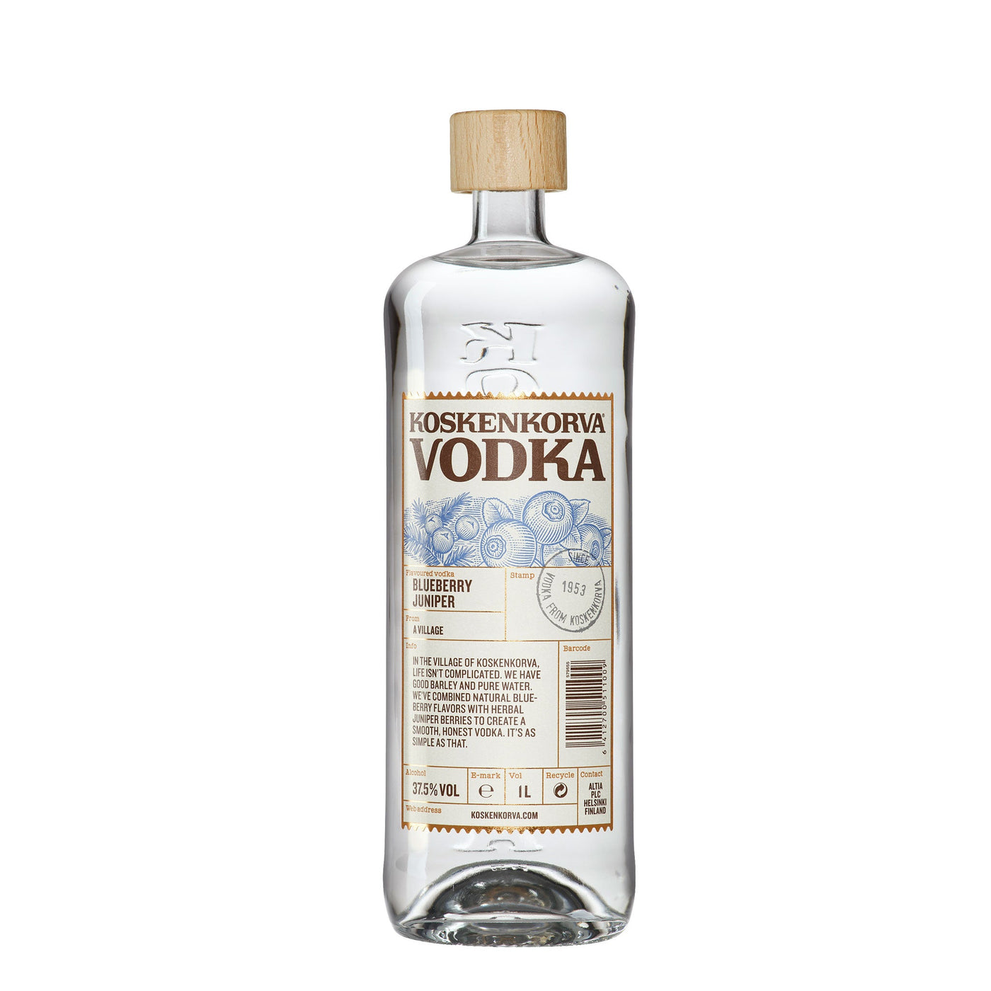 Koskenkorva Blueberry Juniper Vodka