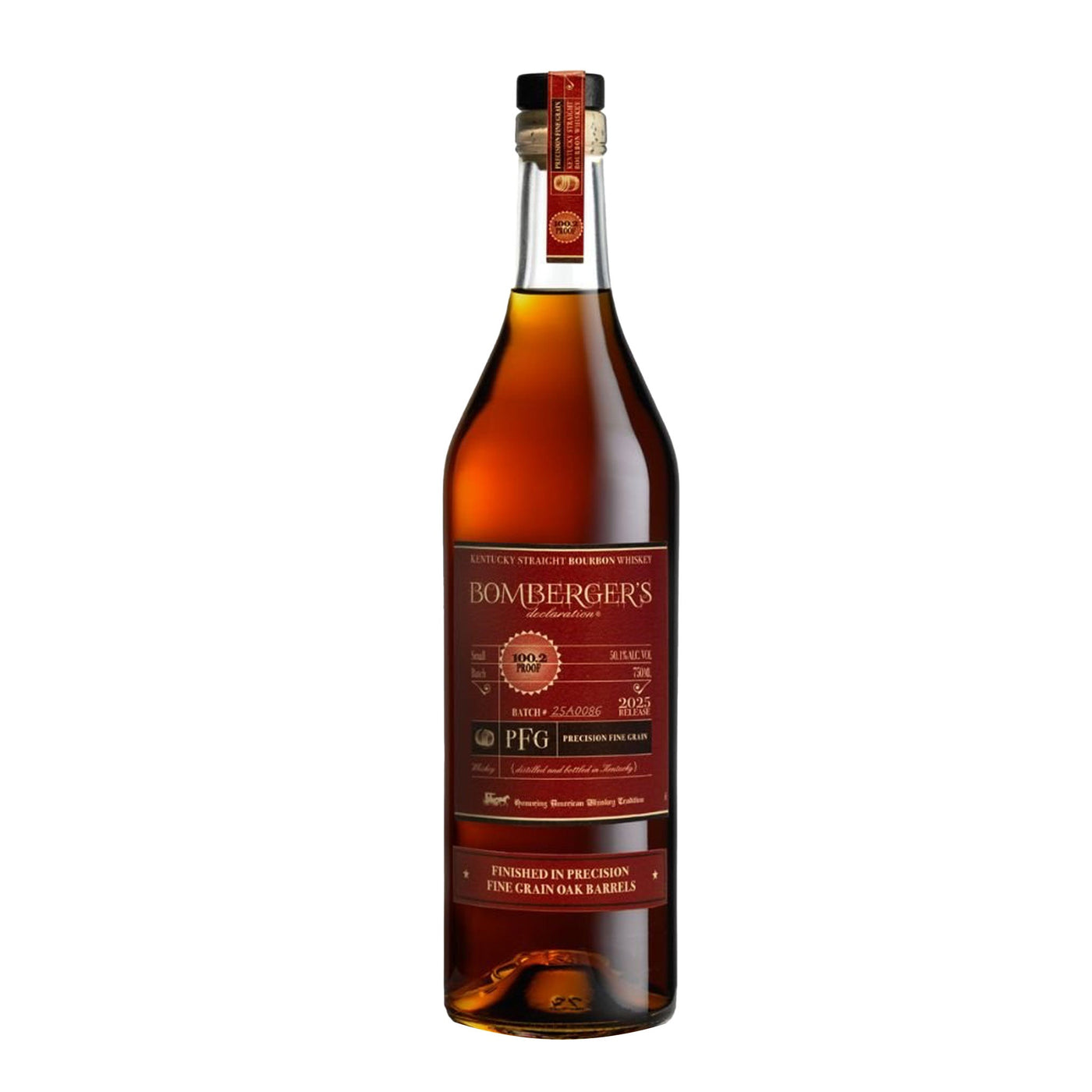 Michters Bombergers PFG Bourbon Whiskey