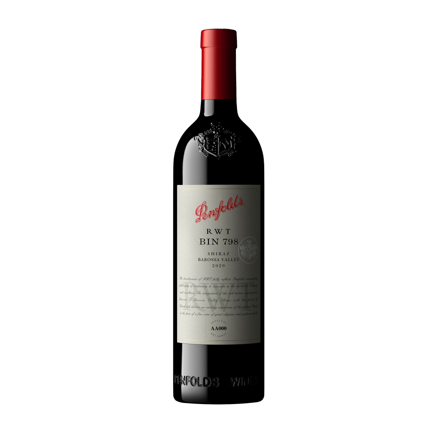 Penfolds Bin 798 RWT Shiraz