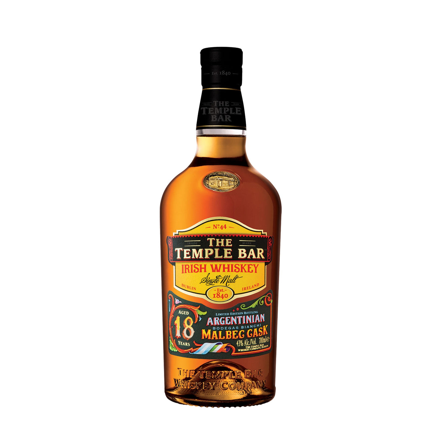 Temple Bar Malbec Cask 18 Years Whiskey