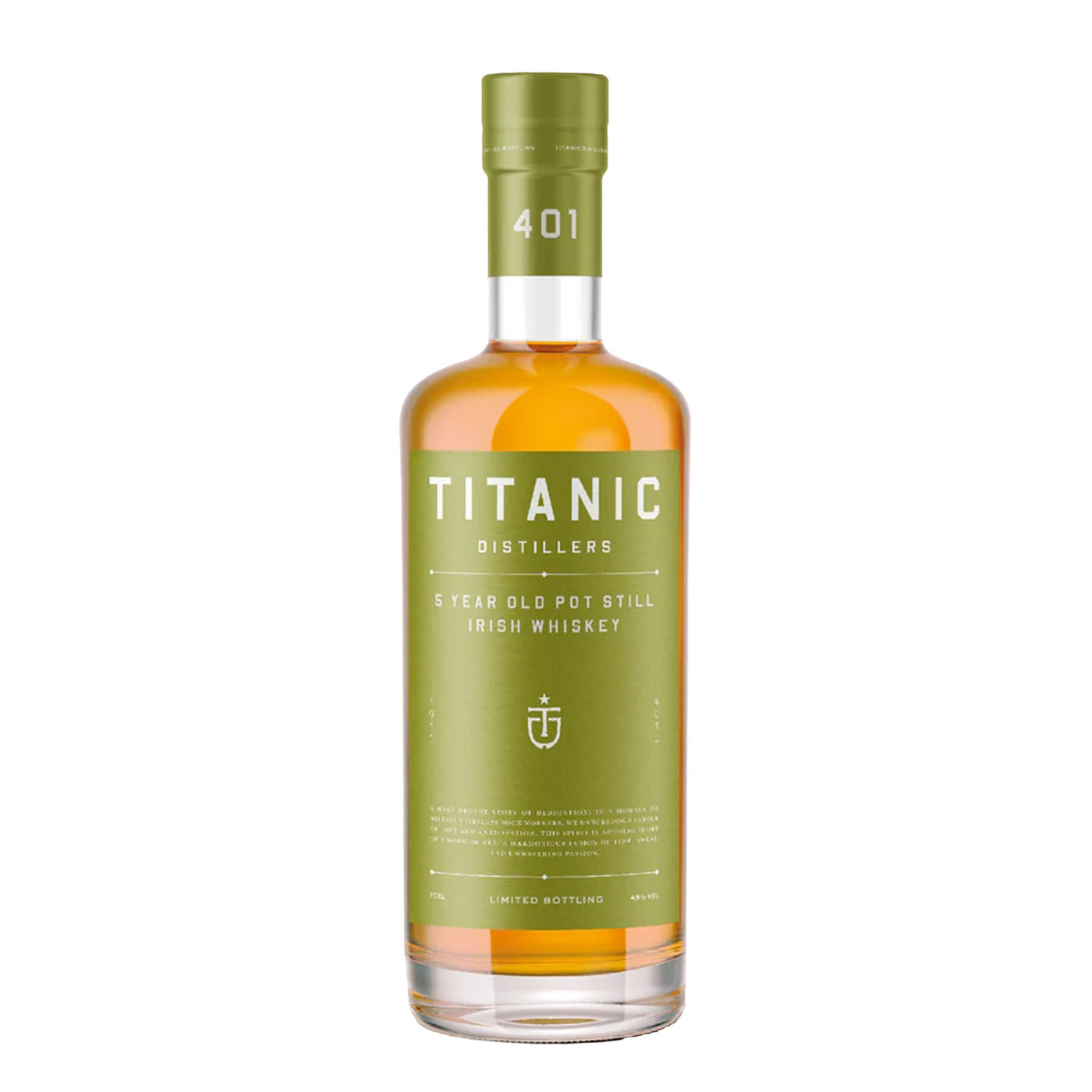 Titanic Distillers 5 Years Pot Still Irish Whiskey