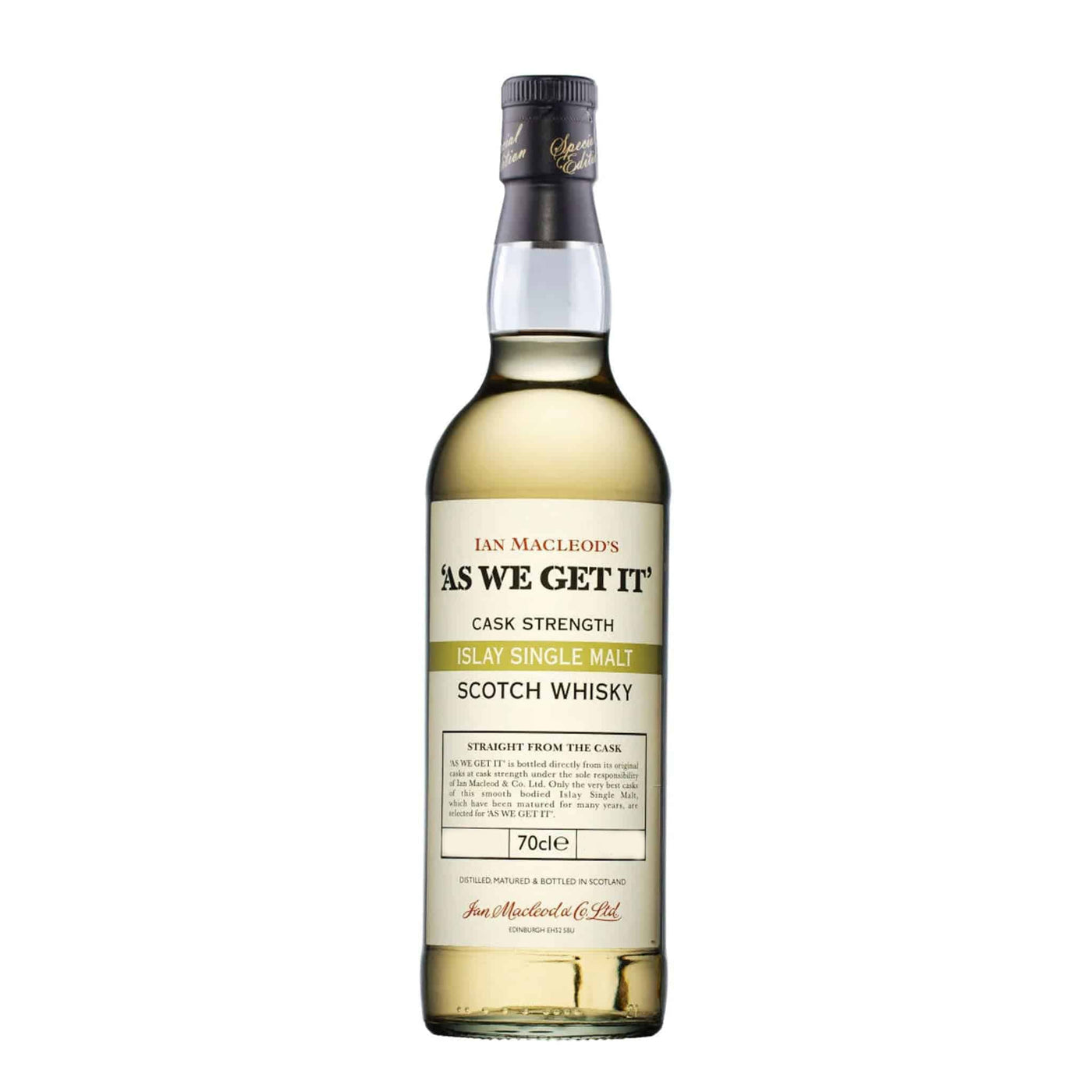 As We Get It Islay Whisky
