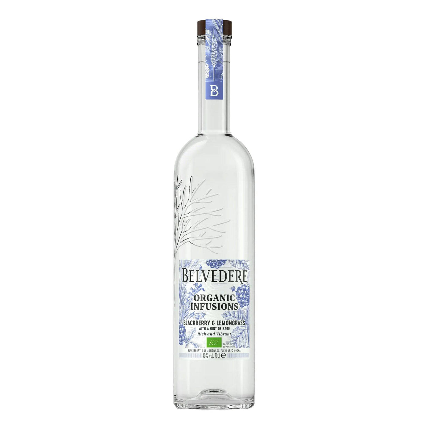 Belvedere Organic Infusions Blackberry & Lemongrass Vodka