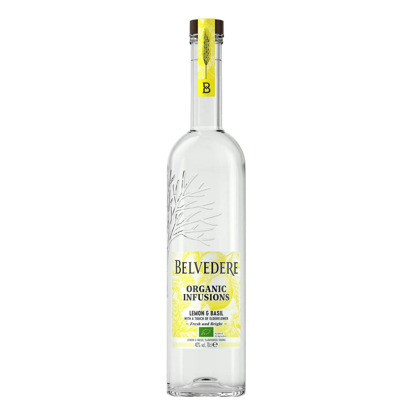 Belvedere Organic Infusions Lemon & Basil Vodka