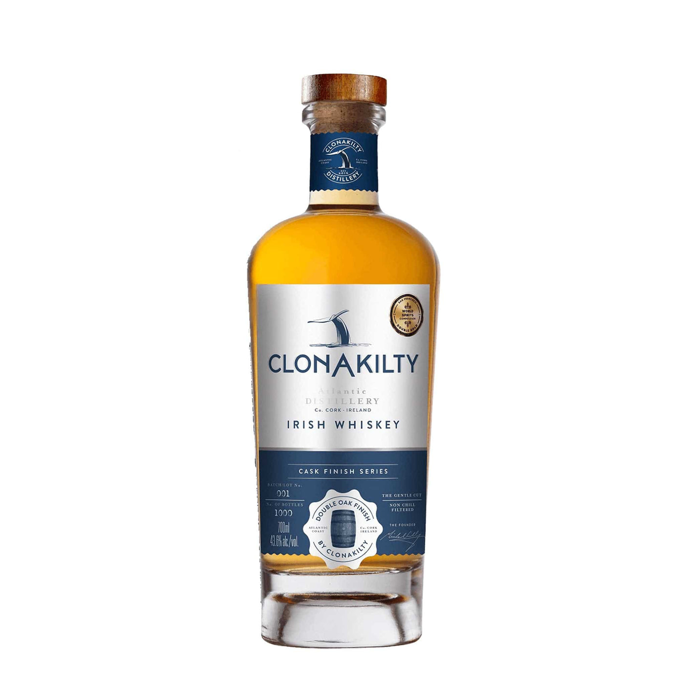 Clonakilty Double Oak Whiskey