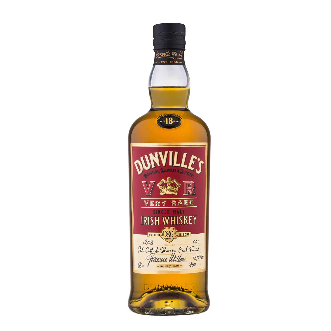 Dunvilles VR 18 Years Port Mourant Rum Cask Finish Gift Set