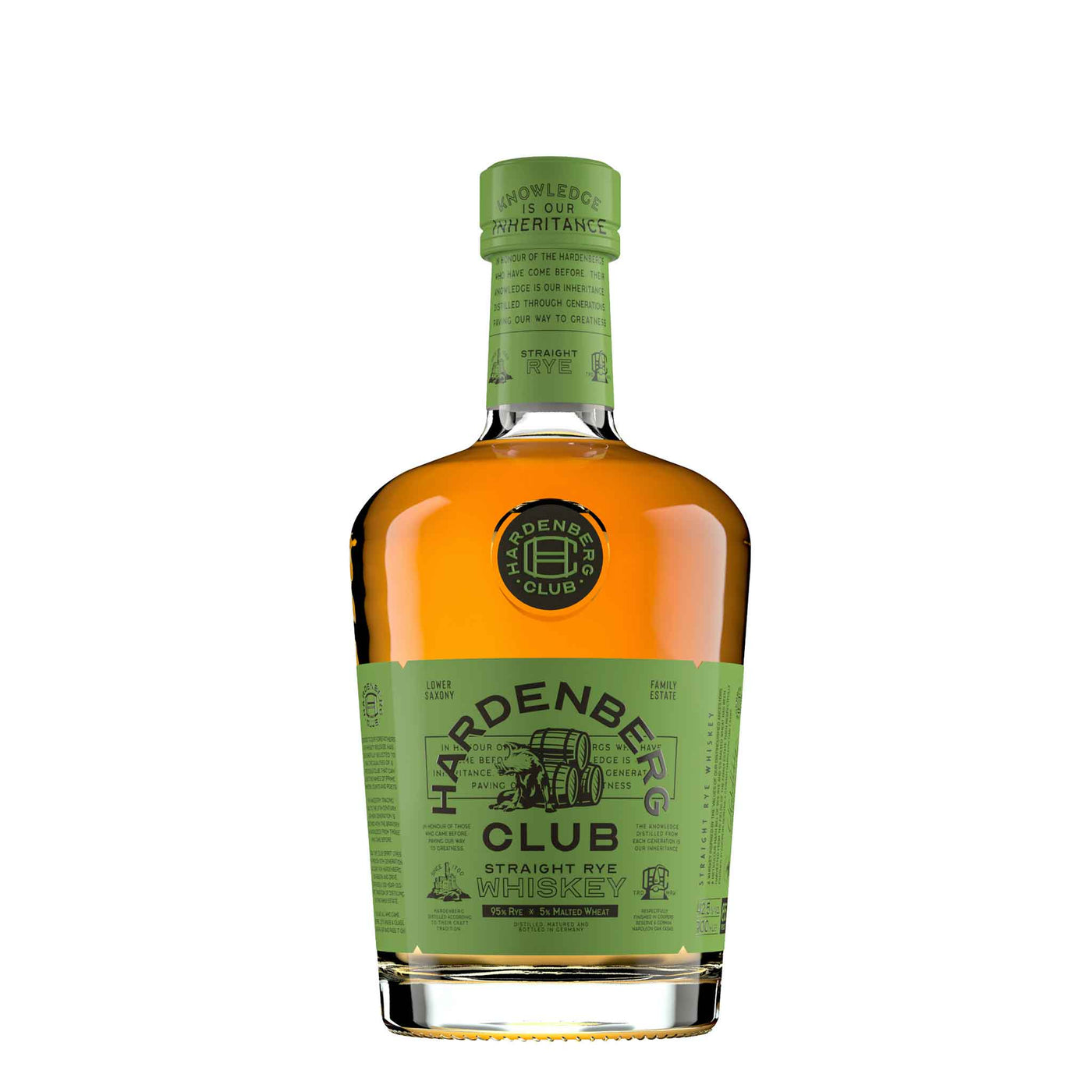 Hardenberg Club Straight Rye Whiskey