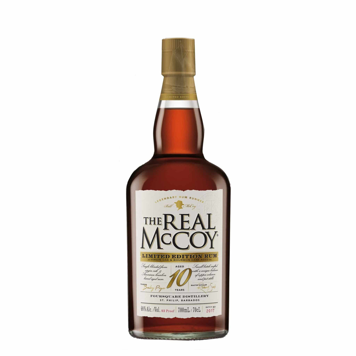 The Real McCoy 10 Years Virgin Oak Rum