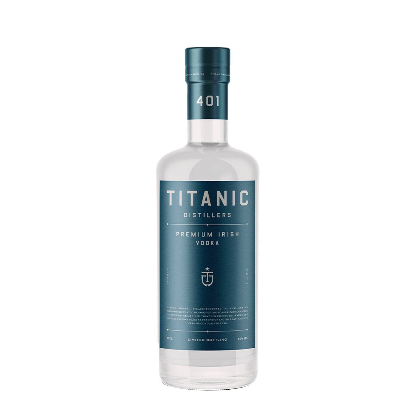 Titanic Distillers Premium Irish Vodka